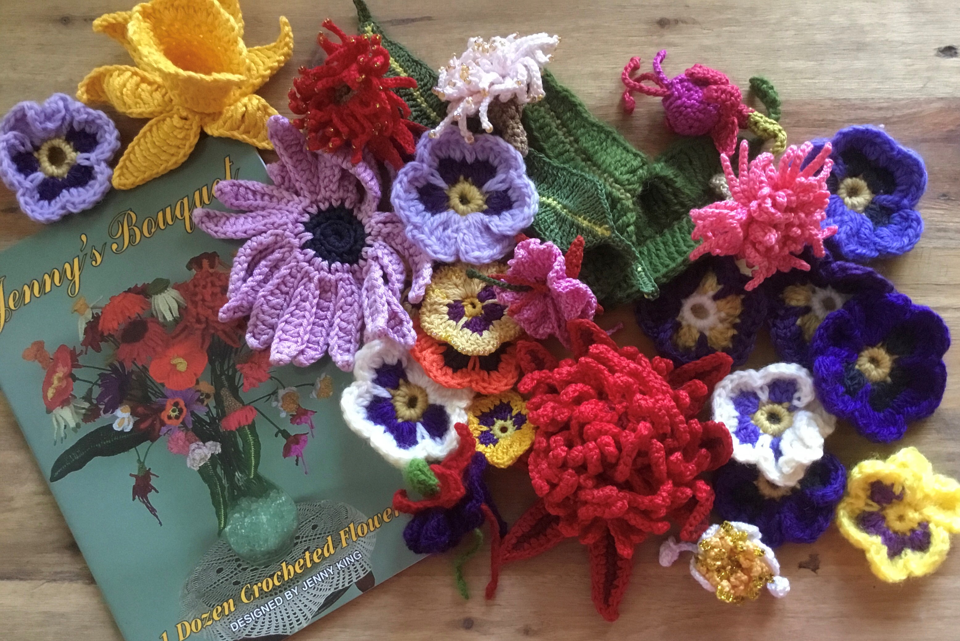 Who thinks that crocheting a Waratah is a good idea? – Jenny King Designs